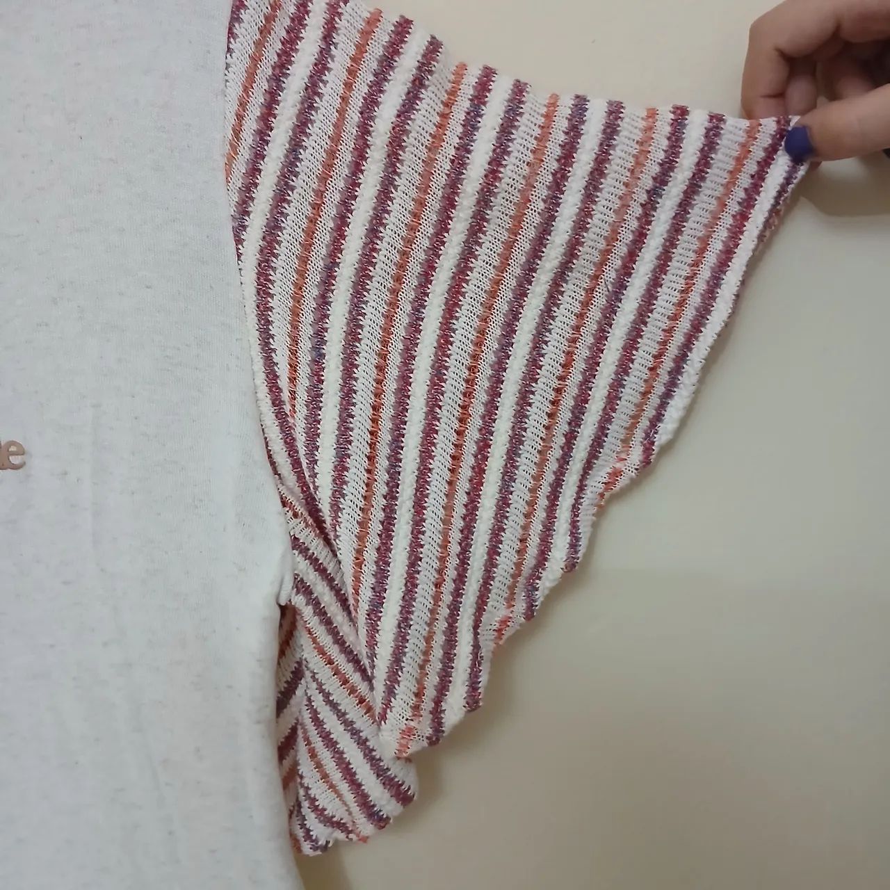 Blusa mangas tricô  - Foto 2