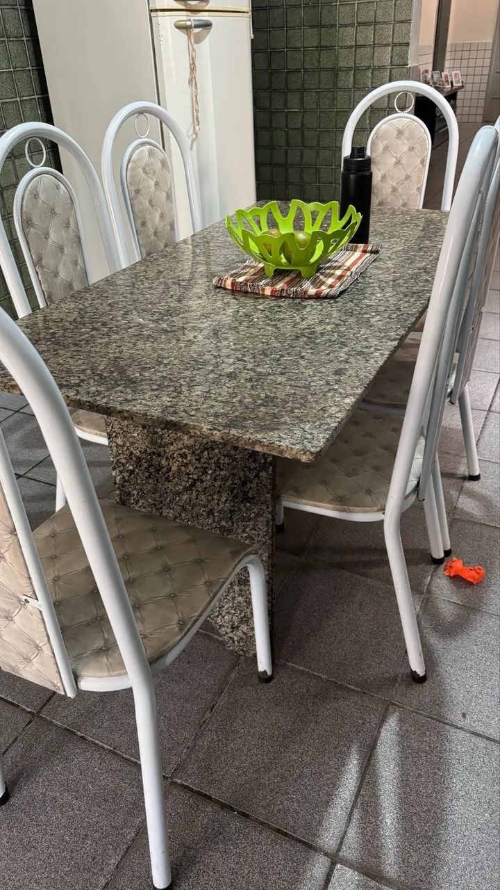 Mesa de granito 6 lugares  - Foto 4