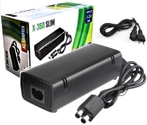 Fonte Para Xbox 360 Bivolt 110v/220v (Entrega Grátis- Nota fiscal)Loja Na Cohab
