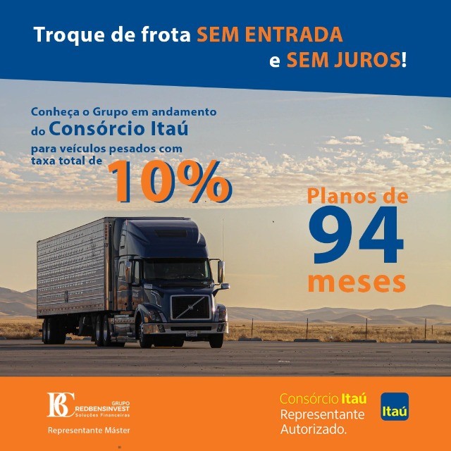 OPORTUNIDADE PARA SEU PRIMEIRO CAMINHÃO