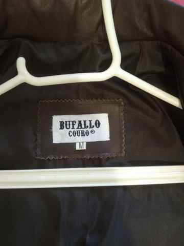 Cardigã em couro legítimo - Foto 3