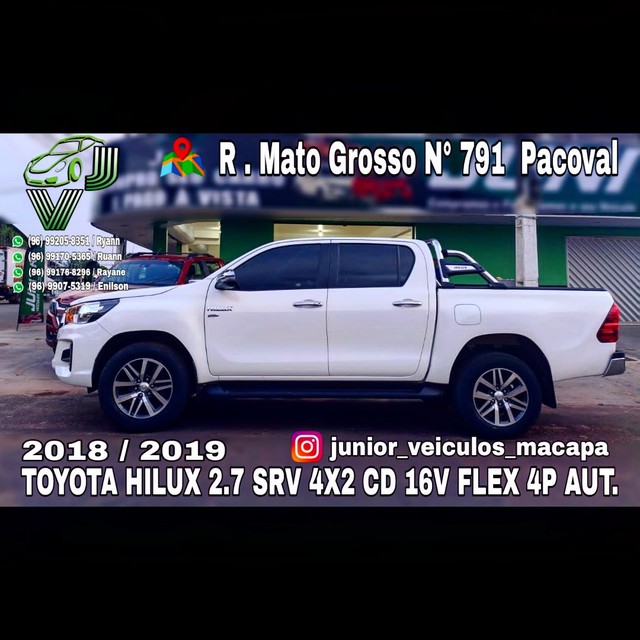 HILUX TOYOTA 2.7 2019