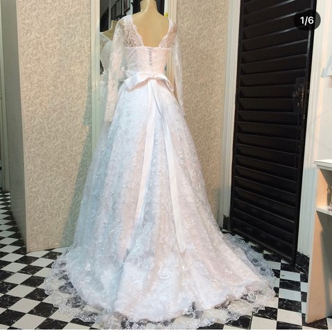 Vestido de noiva estilo princesa  - Foto 4