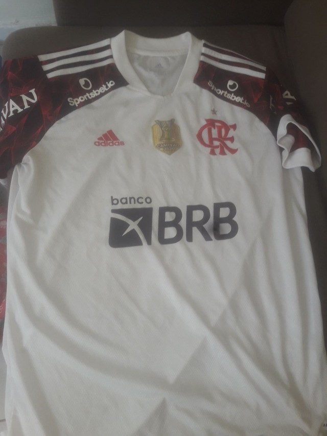 camisa oficial do flamengo branca