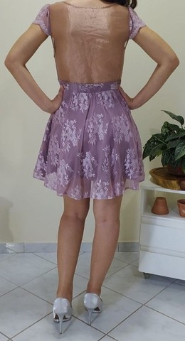 vestido curto lilás - Foto 2