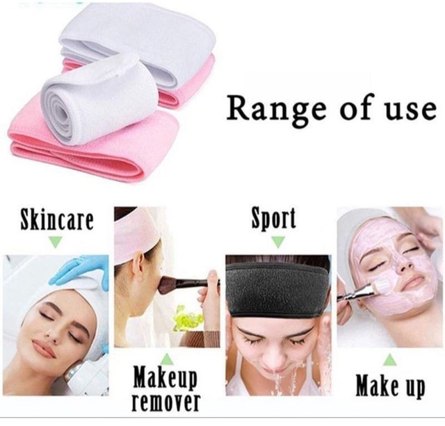 0Faixa Protetora Com Velcro para Maquiagem Skin Care Designer de Sobrancelhas - Foto 2