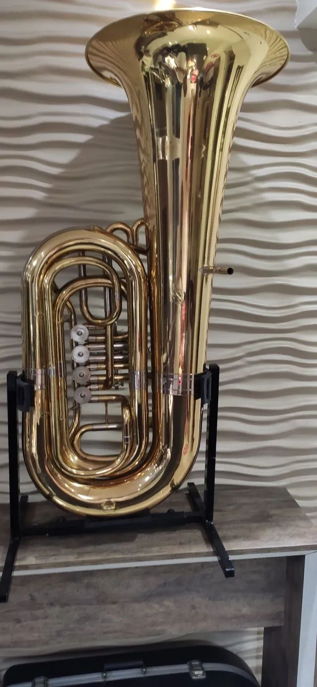 Tuba maxtone 5/4 si bemol Instrumentos musicais Baeta Neves, São