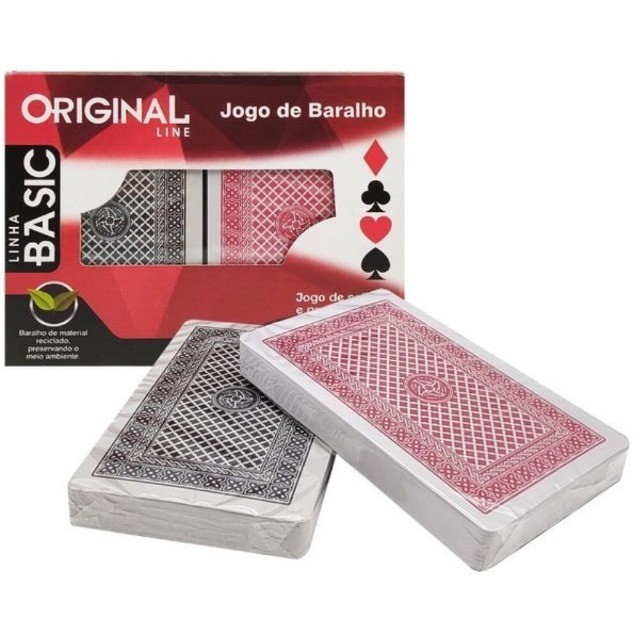 jogo de baralho plastico original (novo) com entega em recife e regiao - Foto 2