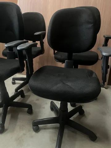 Cadeiras giratórias com regulagem  - Foto 3