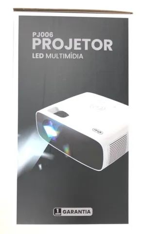 Projetor Led 10200 Lumens Espelhamento Android e iOs Knup Hd 1080p Novo na Caixa - Foto 6