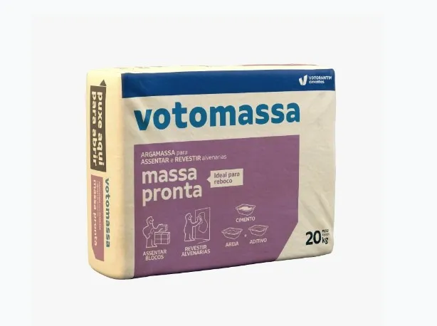 Votomassa Massa Pronta Votoran Embalagem 20kg