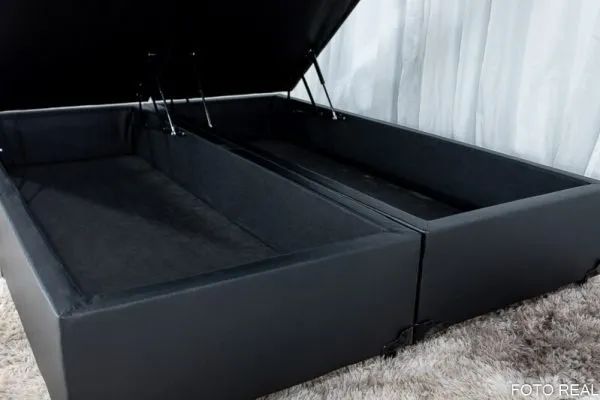 Base Box Baú Material Reforçado Eucalipto Tratado - Promoção - Foto 2