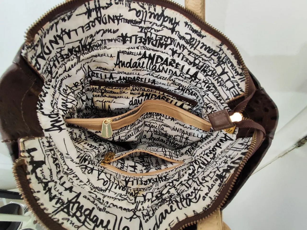 Bolsa couro croco - Foto 5