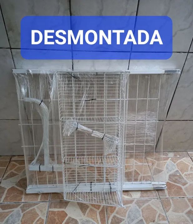 Expositor biombo com cesto + 14 ganchos super resistente industrial comércio em geral  - Foto 6