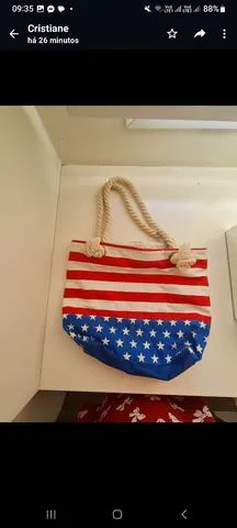 Bolsa da bandeira Estados Unidos da América  - Foto 2