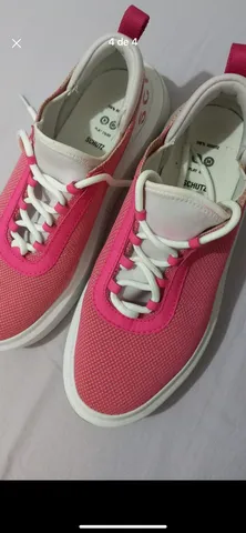 Tênis Schütz Rosa e Branco Originail tamanho 39