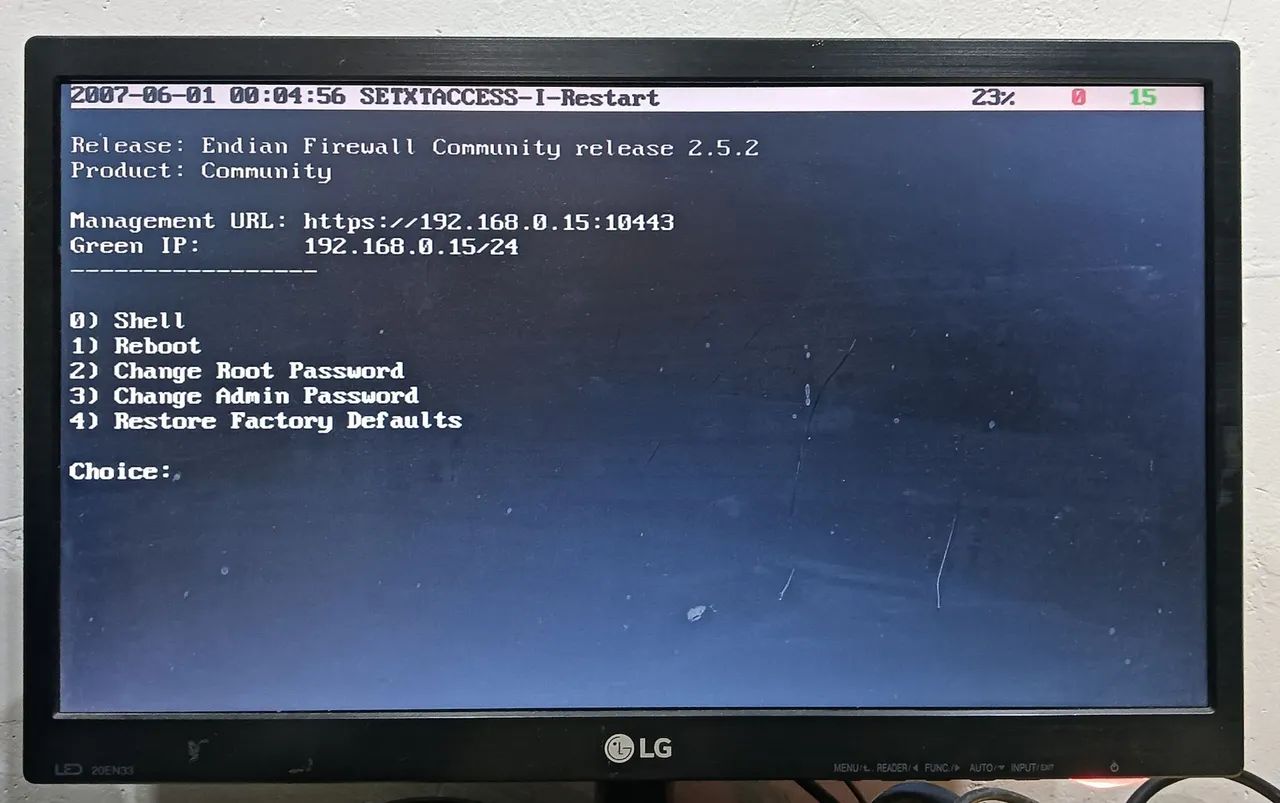 Servidor Cisco com Firewall Endian - Foto 5