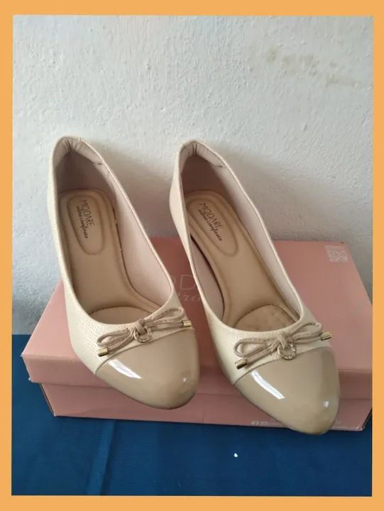 Sapato feminino salto baixo ultra conforto  - Foto 3