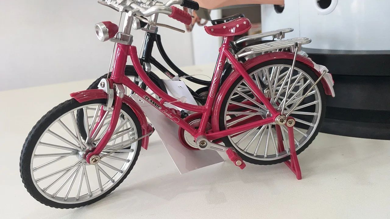 Bicicleta de Brinquedo -  Miniatura de Bicicleta Clássica - Foto 2