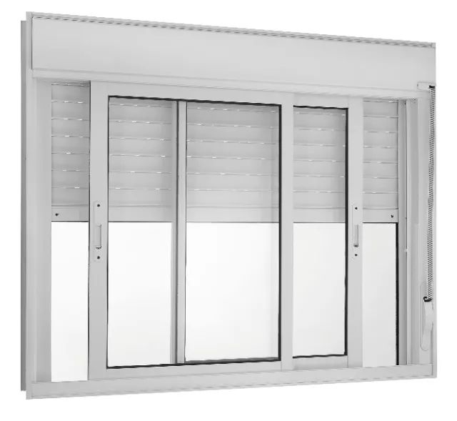 Janela Com Perciana int. 1,20x1,20 manual