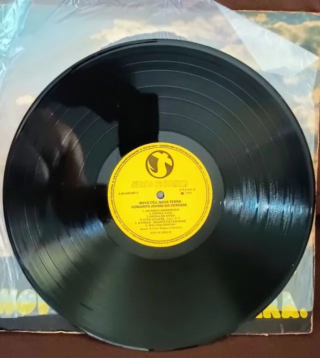 Lp Disco de Vinil Gospel Evangélico - Jovens Da Verdade - Novo Céu Nova Terra - Foto 4
