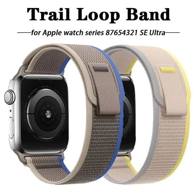 Pulseira estilo Loop Trail para relógio smartwatch Apple Watch  - Foto 2