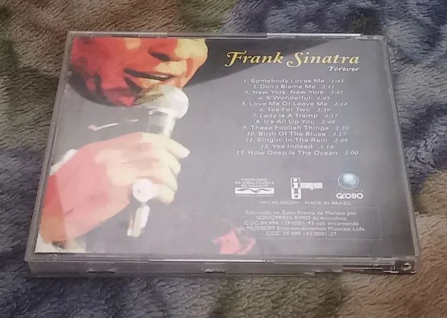 CD Frank Sinatra Forever ( Mídia e Encarte sem marcas) - Foto 4