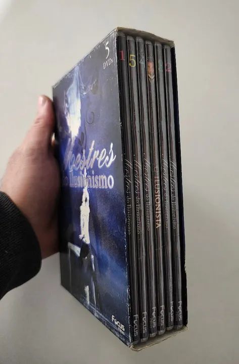 Coleção Mestres do Ilusionismo - 6 DVDs - Foto 4