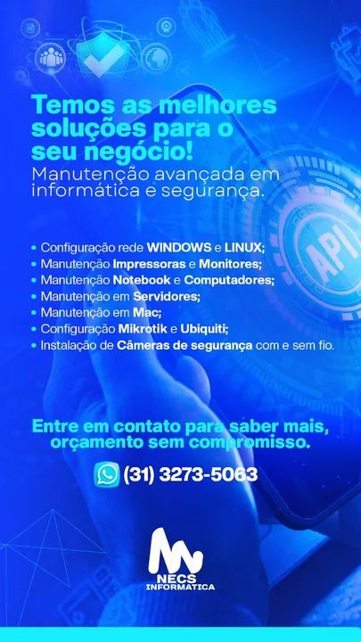 Manutenção em computadores Avançada 