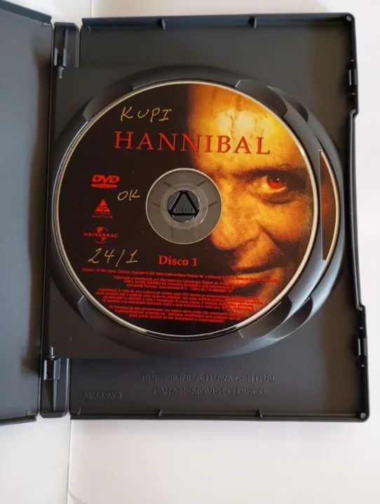 DVD Duplo Hannibal Edição Especial Original - Foto 3