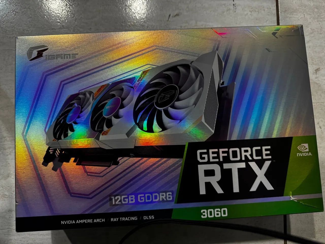 Placa de Vídeo GeForce RTX 3060 12GB GDDR6 - IGAME