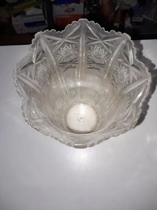 Vaso de acrílico Transparente Decorativo - Foto 3