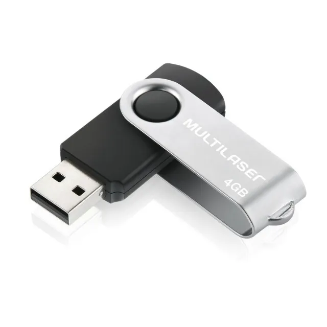 Pen Drive Twist 4GB - Multilaser 007589
