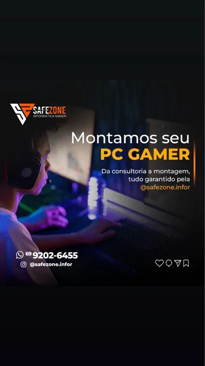 Venda e Montagem de Pc Gamer