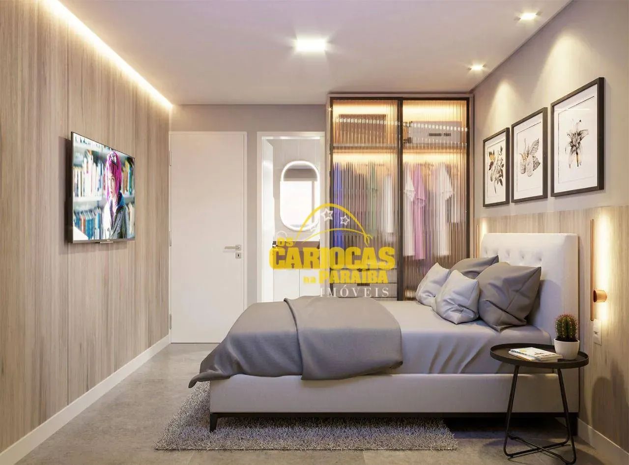 Apartamento com 2 dormitórios à venda, 54 m² por R$ 299.900,00 - Altiplano Cabo Branco - J - Foto 4