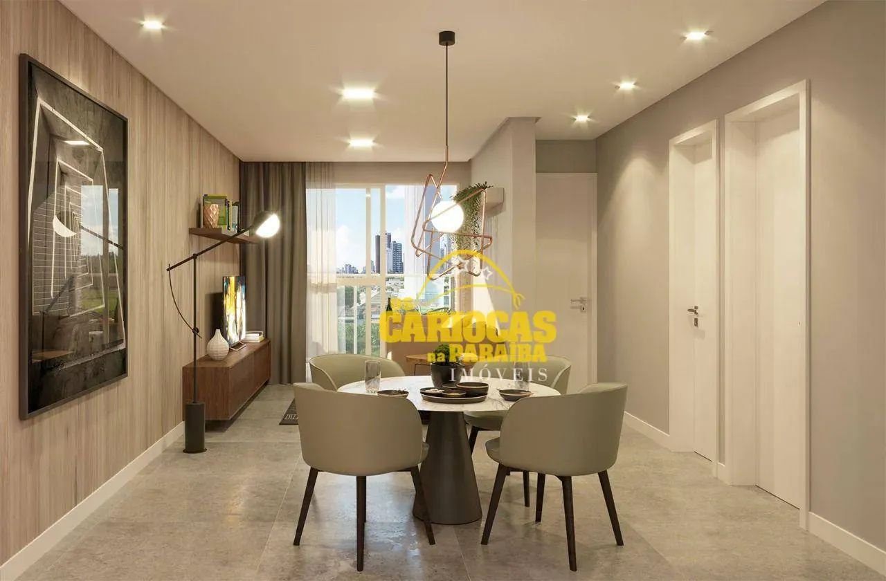 Apartamento com 2 dormitórios à venda, 54 m² por R$ 299.900,00 - Altiplano Cabo Branco - J - Foto 2