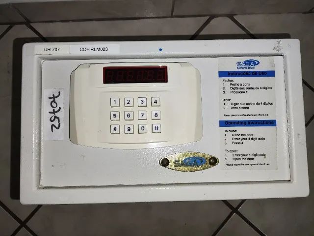 Cofre Eletrônico digital Saga System - Foto 3
