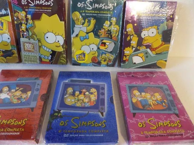 os simpsons coleção dvd