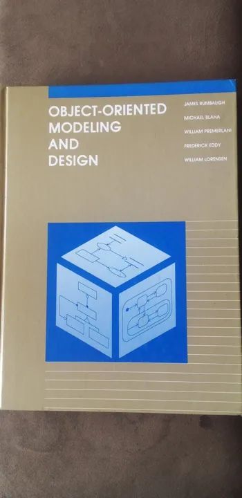 Livro - Object-Oriented Modeling and Design - Editora Prentice-Hall - Rumbaugh (autor)