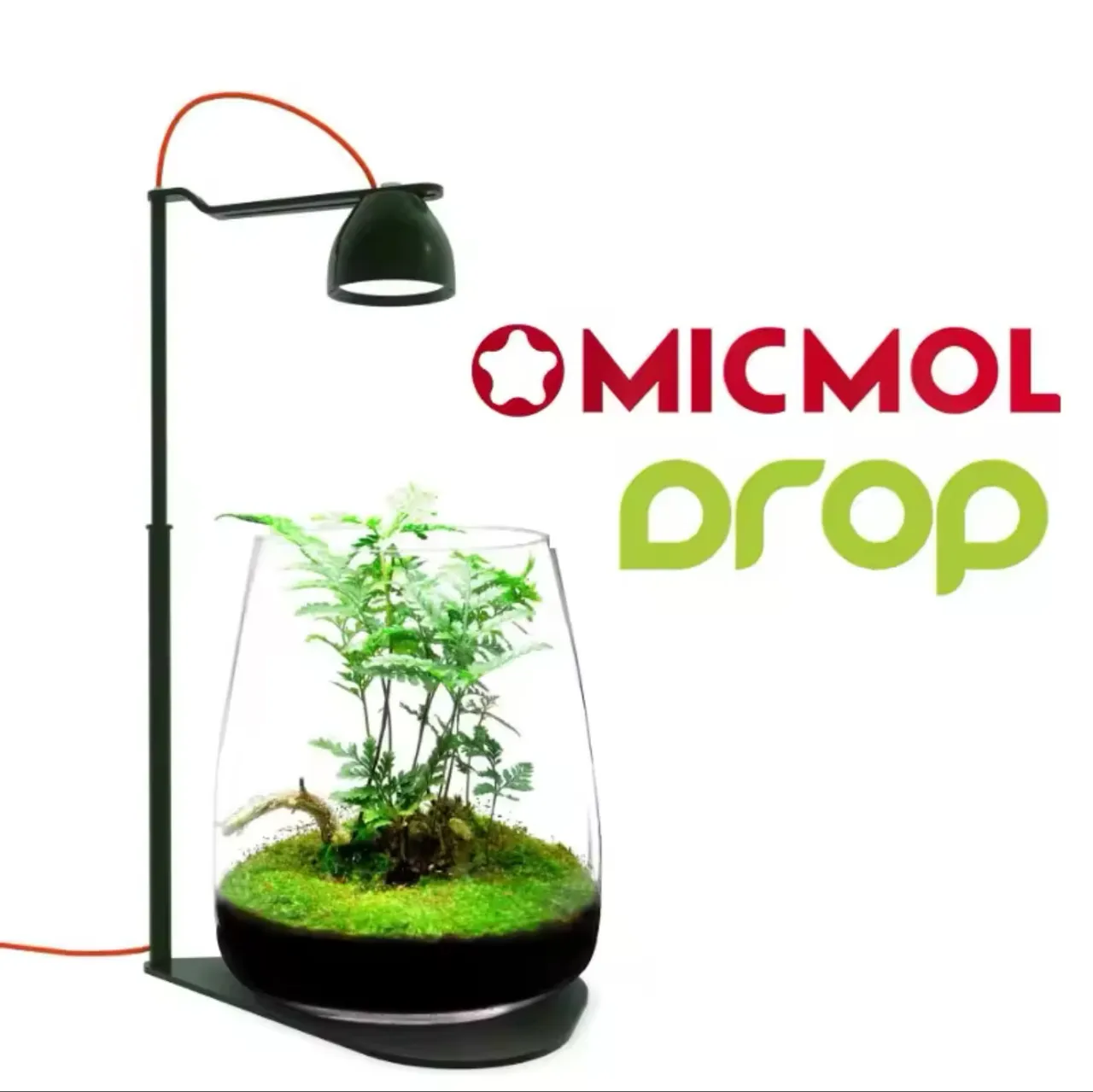 Luminária MicMol Drop para Wabikusa Paludário