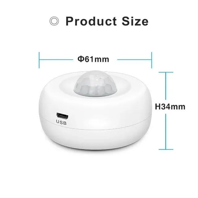 Sensor de Presença Wi-fi Tuya Inteligente, Compatível com Alexa, Segurança  - Foto 2