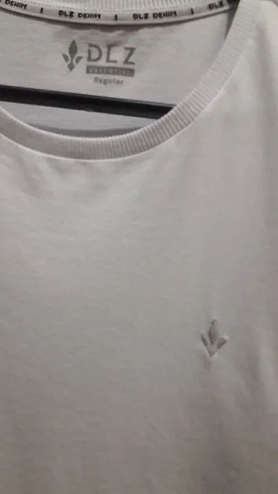 Kit camisetas masculinas 100% algodão tamanho P da DLZ  novas  - Foto 5