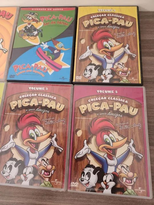 8 DVD Pica Pau - Foto 3