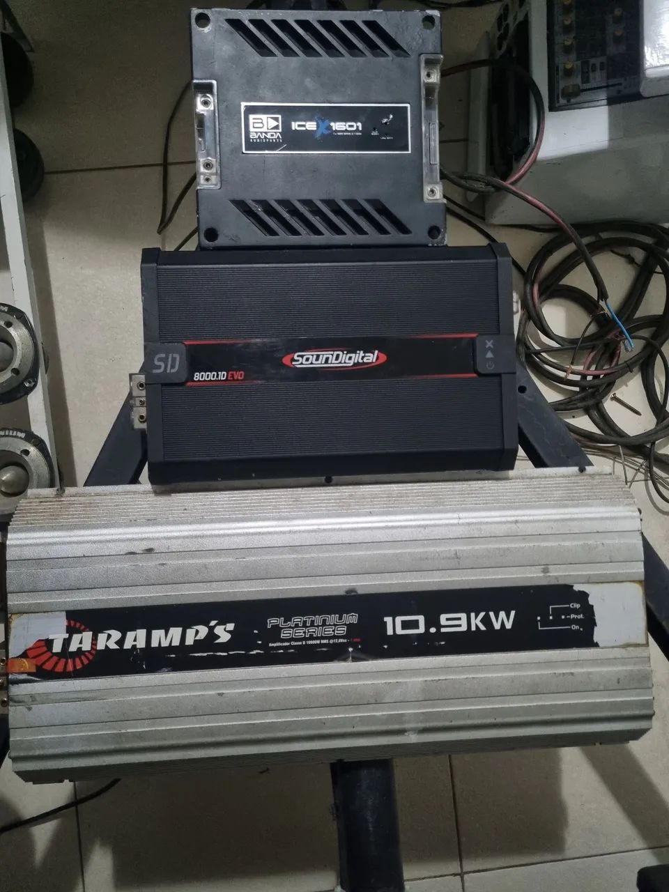 Som automotivo peças separadas  - Foto 2