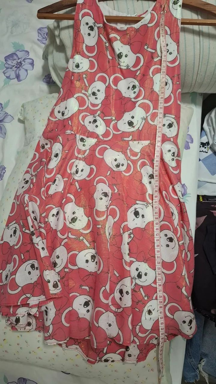 Vestido infantil Lilica tam 7 anos 