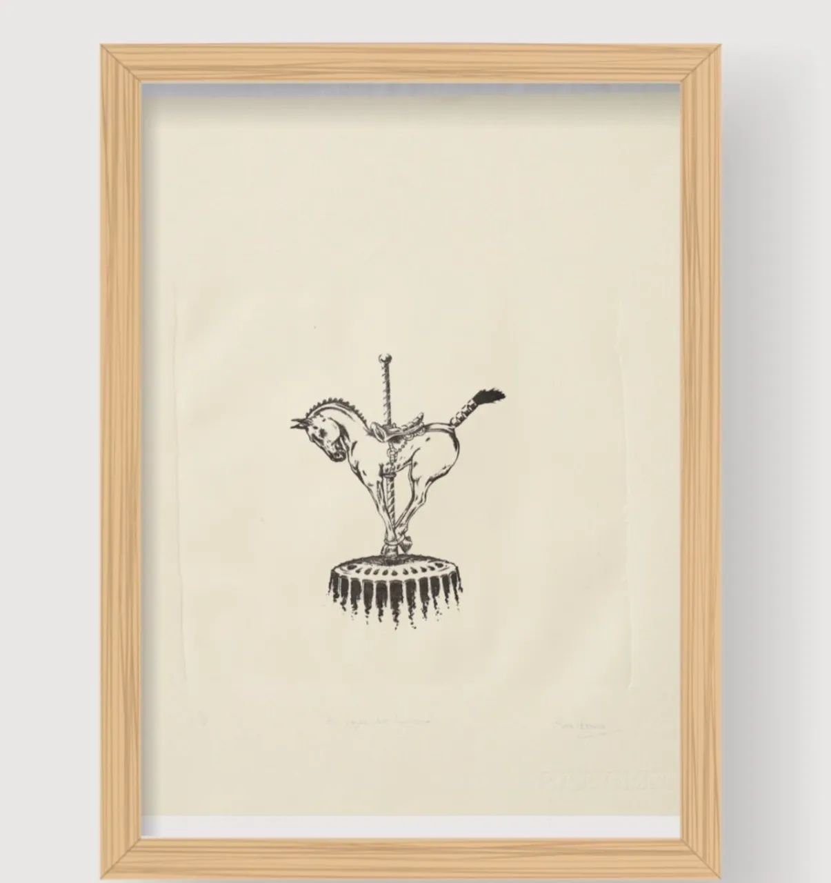  Sem moldura Ana Verana. Original Valores com o vendedor Gravura. Autêntica.  