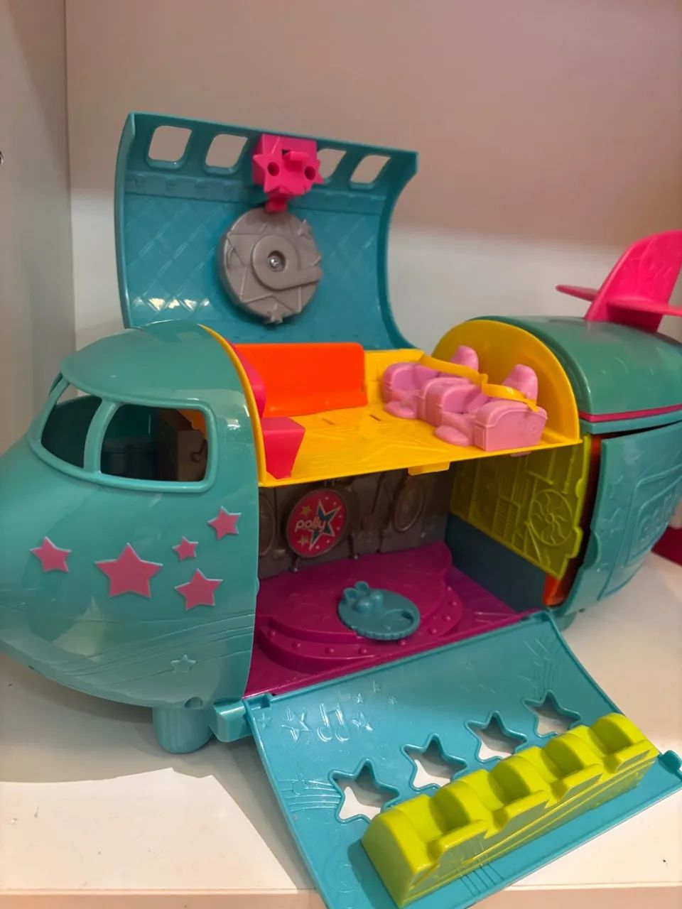 Avião da Polly 