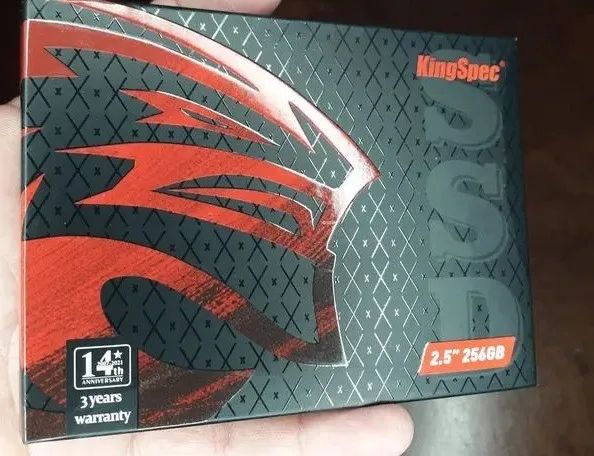 SSD Interno Kingspec 2.5'' [256GB] - Sata3 PC e Notebook Novo, Lacrado a Pronta Entrega!!