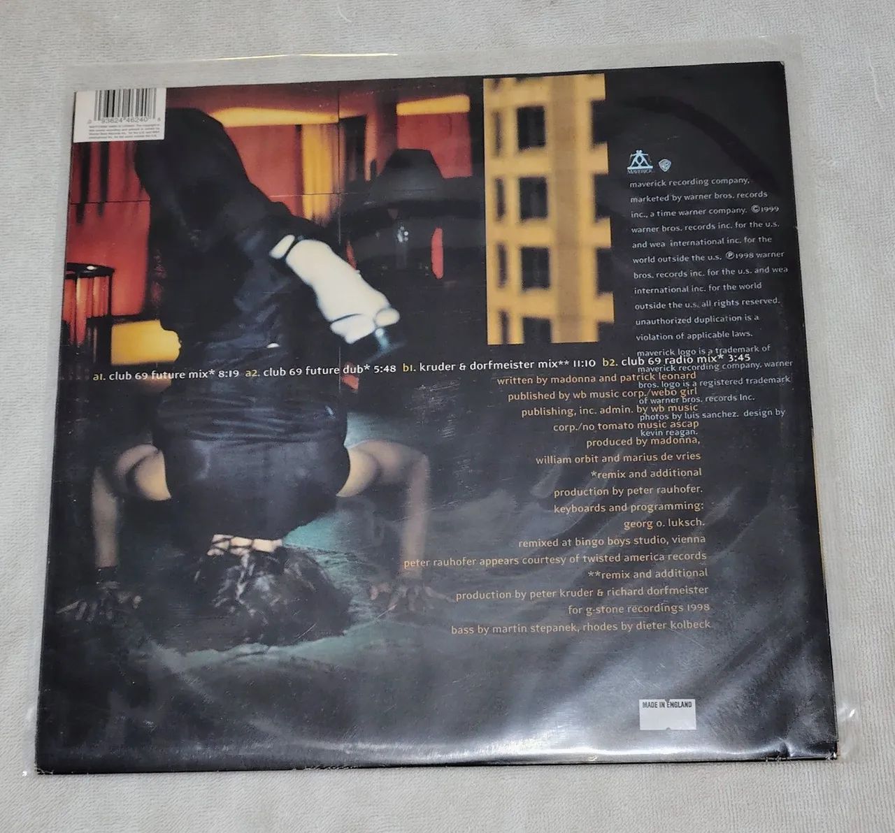 Madonna Nothing Really Matters single vinil - Foto 2