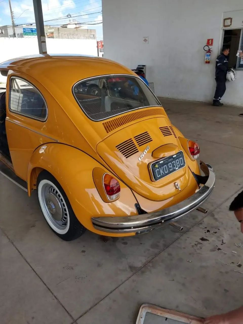 Fuscão 1500, placa preta, impecável 